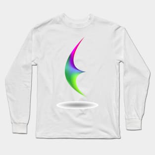 Letter E rainbow style Long Sleeve T-Shirt